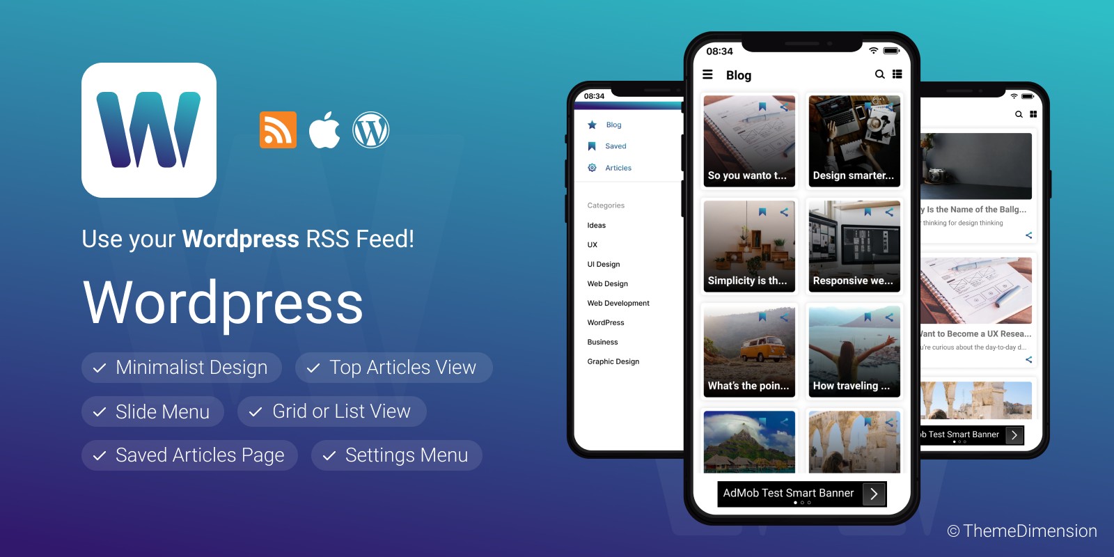 WordpressAmp - iOS News Application
