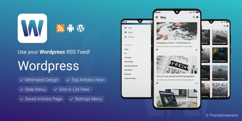WordpressAmp - Android News Application