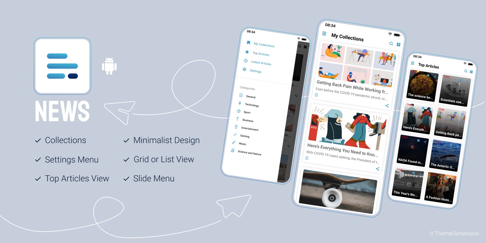 NewsAmp - Android News Application