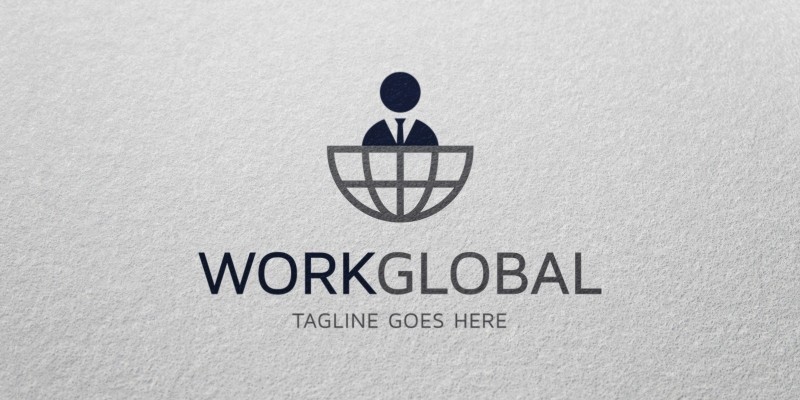 Work Global - Logo Template