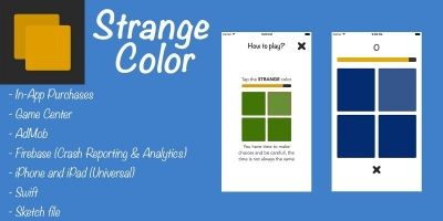Strange Color - iOS Game Template