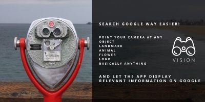 Vision - Visual Google Search Ionic App