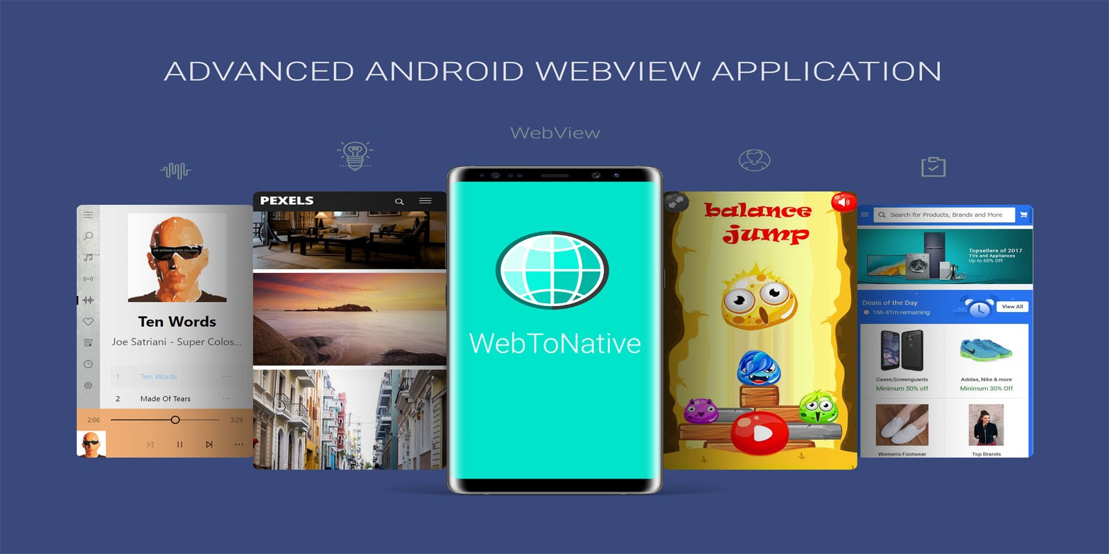 Advanced Android WebView App | Codester