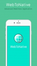 WebToNative - Advanced iOS WebView Application Screenshot 1