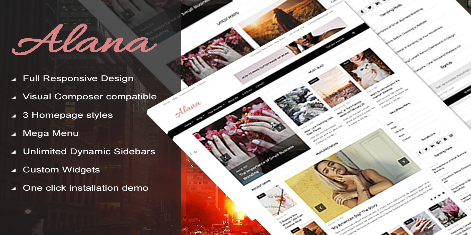 Alana - WordPress Blog Magazine Theme