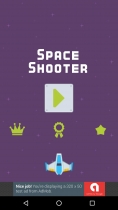 Space Shooter - Android Game Source Code Screenshot 1