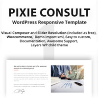 Pixie Consulting - WordPress Responsive Theme