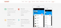 Samrat - Responsive Bootstrap 4 App Landing Page Screenshot 3