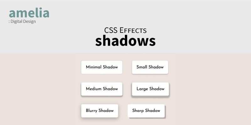 CSS Shadow Effects