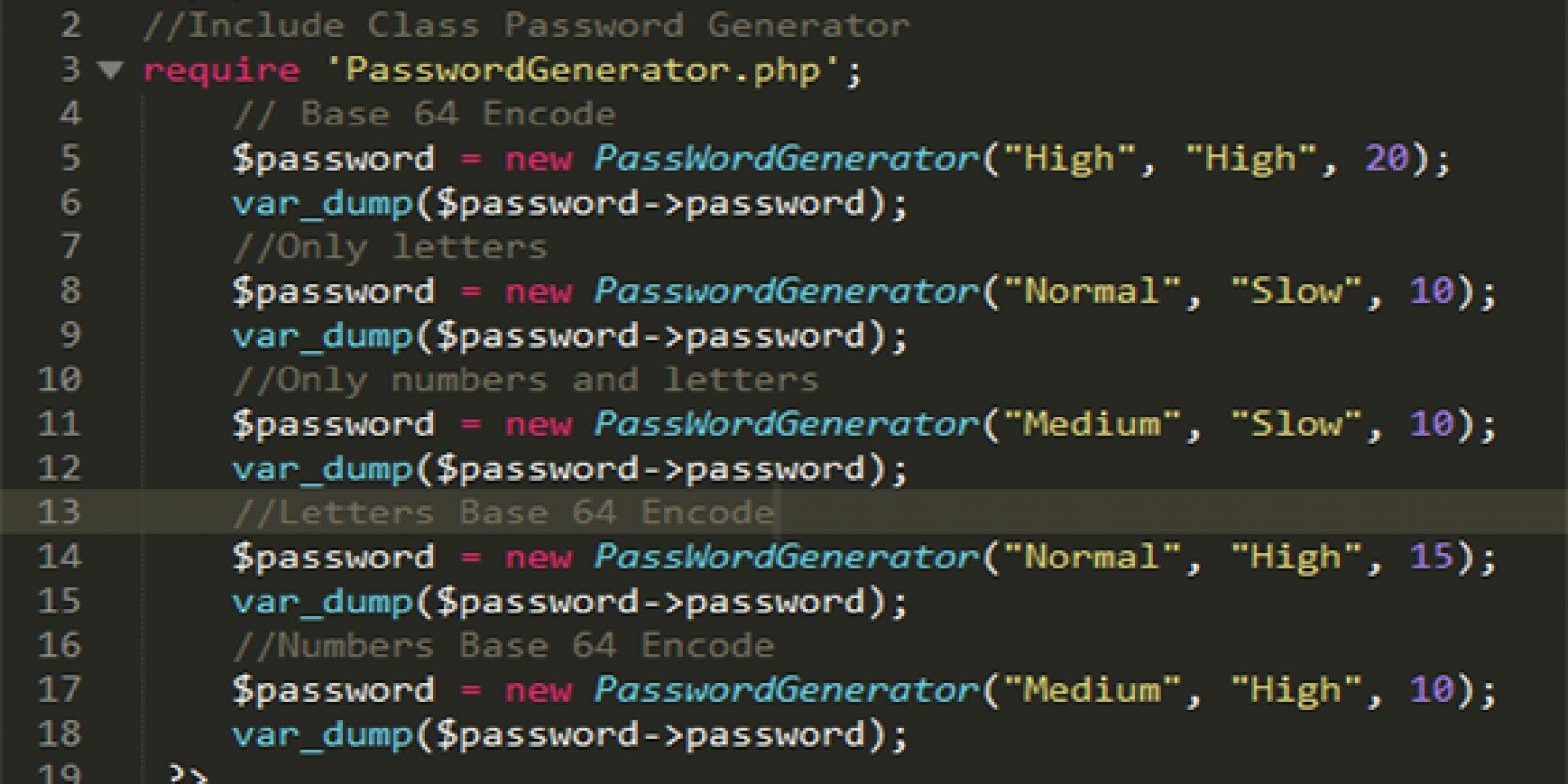 Класс php. Генератор паролей. Скрипт викторины php. Codester.