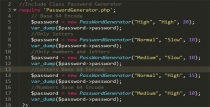 Password Generator PHP Class Screenshot 1