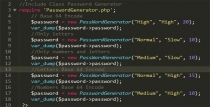 Password Generator PHP Class Screenshot 2