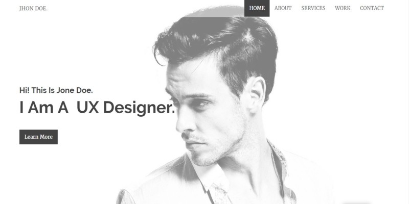 Syno - WordPress Personal Portfolio Theme