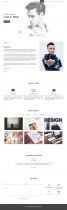 Syno - WordPress Personal Portfolio Theme Screenshot 1