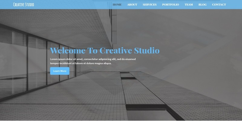 Creative Studio - Business and Portfolio Template