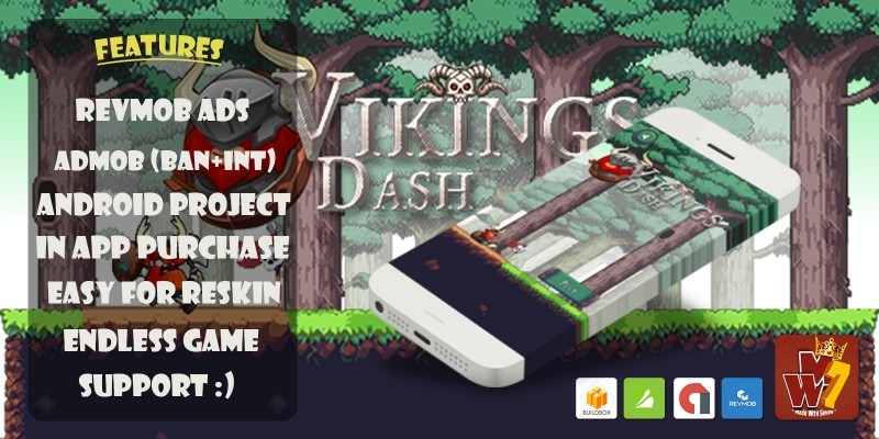 Viking Dash - Buildbox Game Template