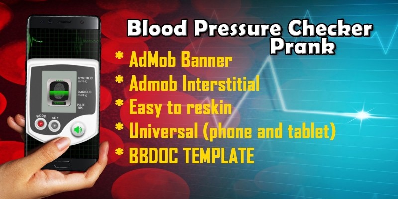 Blood Pressure Checker Prank - Buildbox Template