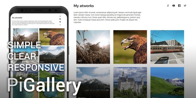 PiGallery - PHP Gallery Script