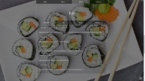 Sushi Restaurant Template Screenshot 3
