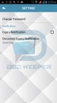 Doc Keeper - Android Source Code Screenshot 3