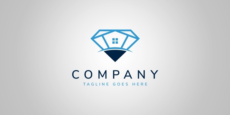 Diamond House - Logo Template