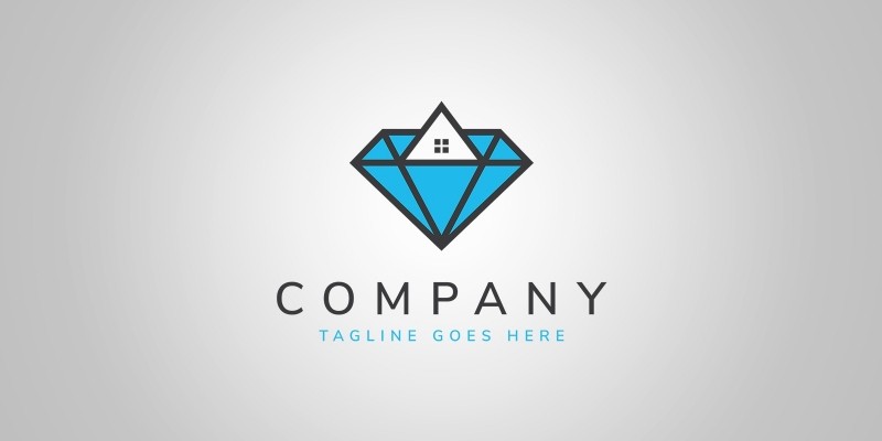 Diamond Properties - Logo Template