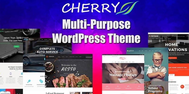 Cherry - Multi Purpose WordPress Theme