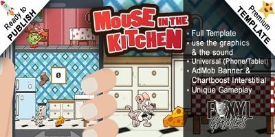 Mouse in the Kitchen - Buildbox Template