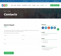 SEO - SEO And Digital Marketing Agency Template Screenshot 6