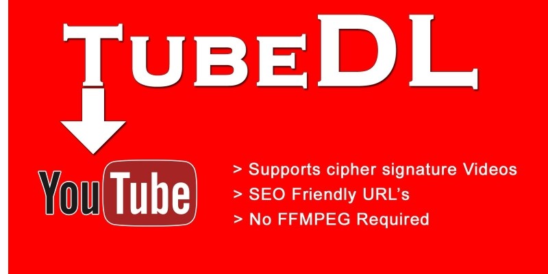 Tubedl - Youtube  Downloader PHP