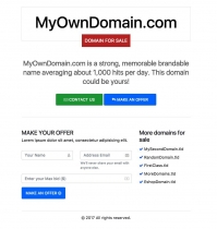 Domain For Sale PHP  Screenshot 3