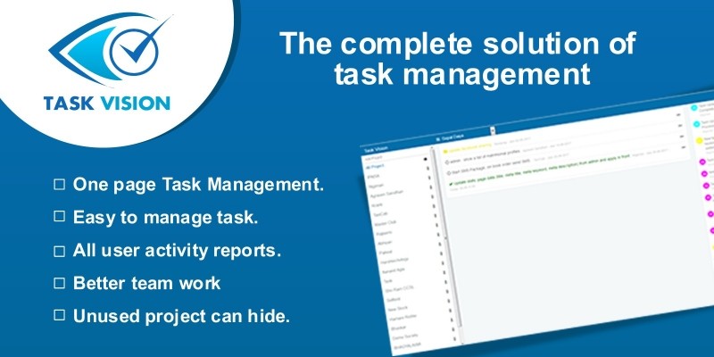 Task Vision - Task manager PHP Script
