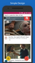 YoutubeSaver - HD Video downloader For Android Screenshot 1