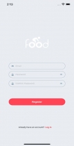 Food Delivery - iOS Source Code Screenshot 2