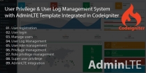 Codeigniter User Management System Screenshot 1