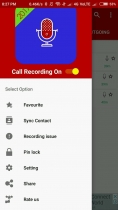 Auto Call recorder with Admob - Android Studio Screenshot 2