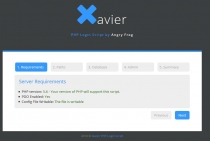 Xavier - PHP User Admin Login Script Screenshot 3
