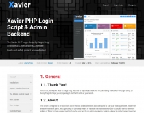 Xavier - PHP User Admin Login Script Screenshot 4