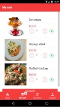 Foody Ionic 3 Full Restaurant App With PHP Backend Screenshot 11