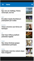 NewsApp - Ionic 3 news Application Screenshot 2