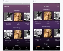 FireSpotify - Spotify Clone App Ionic 3 Screenshot 3