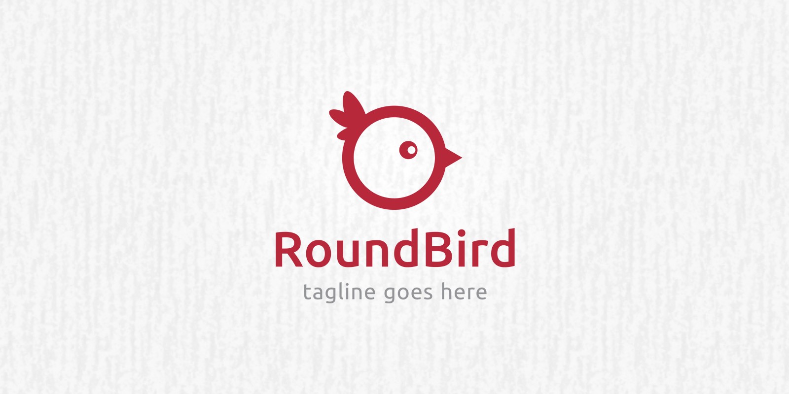 Round Bird - Logo Template by CMonica | Codester