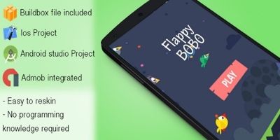Flappy Bobo - Buildbox Game Source Code
