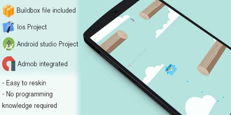 Flappy Bobo 2 - Buildbox Game Template