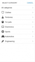 Product Catalog And Backend - Cordova App Template Screenshot 4