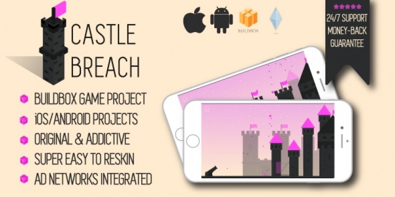 Castle Breach - Buildbox Game Template