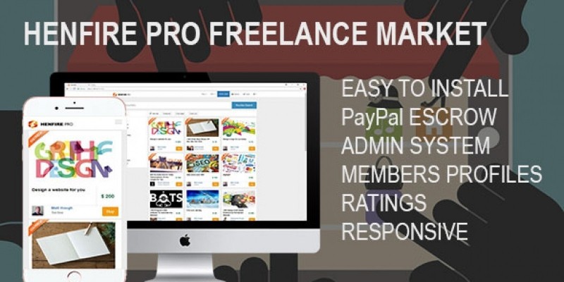 Henfire Pro - Freelance Jobs Marketplace Script