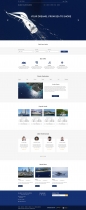 Marina Yacht Charter  - PSD Template Screenshot 2
