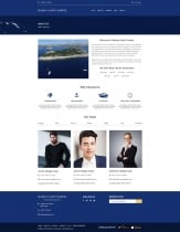 Marina Yacht Charter  - PSD Template Screenshot 3