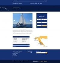 Marina Yacht Charter  - PSD Template Screenshot 6
